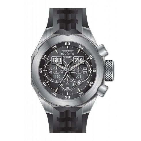 Invicta I-Force Chronograph Black Dial Black Silicone Men's Watch 16926 watches