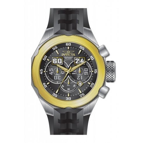 Invicta I-Force Chronograph Black Dial Black Silicone Men's Watch 16928 watches
