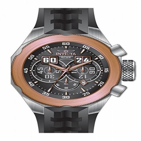 Invicta I-Force Chronograph Black Dial Black Silicone Men's Watch 16929 watches