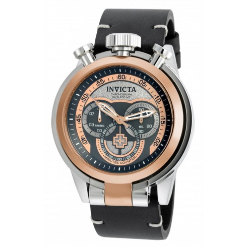 Invicta I-Force Chronograph Rose and Grey Dial Black Leather Men's Watch 18769 watches