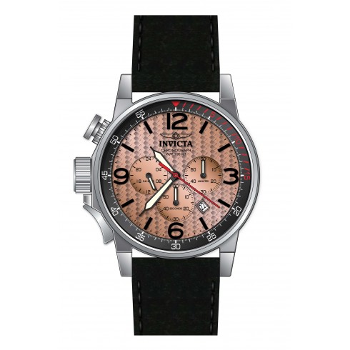 Invicta I-Force Chronograph Rose Dial Black Leather Men's Watch 20134 watches