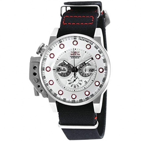 Invicta I-Force Chronograph Silver Dial Black Nylon Men's Watch 18693 watches