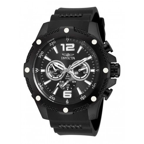 Invicta I-Force Multi-Function Black Dial Black Polyurethane Men's Watch 19662 watches
