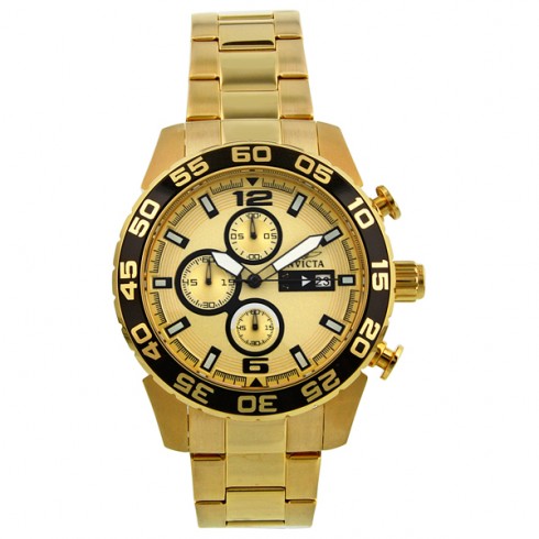 Invicta II Gold-tone Chronograph Men's Watch 1016 watches