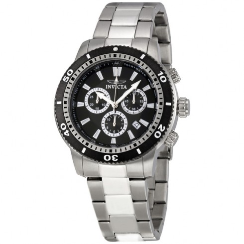 Invicta II Sport Black Dial Stainless Steel Men's Watch 1203-3BB watches