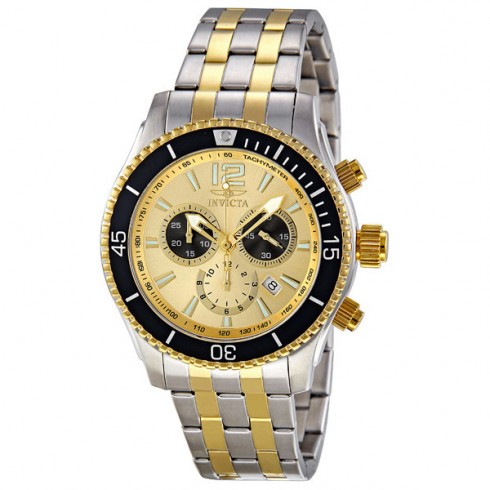 Invicta II Two-tone Tachymeter Chronograph Men's Watch 0622 watches