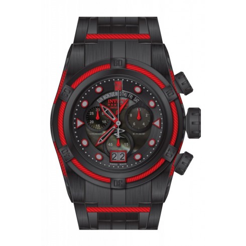 Invicta Jason Taylor Chronograph Black Dial Black Ion-plated Men's Watch 16001 watches