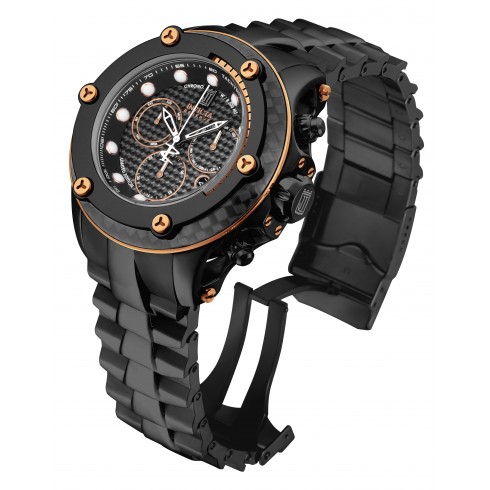 Invicta Jason Taylor Chronograph Black Dial Black Ion-plated Men's Watch 17828 watches