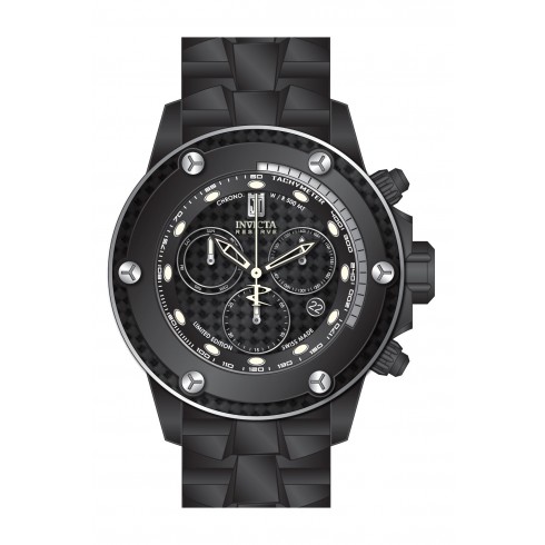 Invicta Jason Taylor Chronograph Black Dial Black Ion-plated Men's Watch 17829 watches