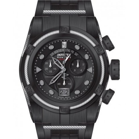 Invicta Jason Taylor Chronograph Black Dial Black Ion-plated Stainless Steel Men's Watch 14424 watches