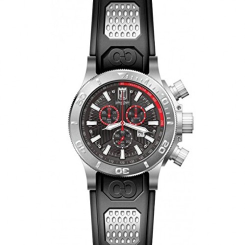 Invicta Jason Taylor Chronograph Black Dial Black Polyurethane Men's Watch 19575 watches