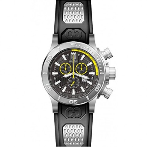 Invicta Jason Taylor Chronograph Black Dial Black Polyurethane Men's Watch 19576 watches