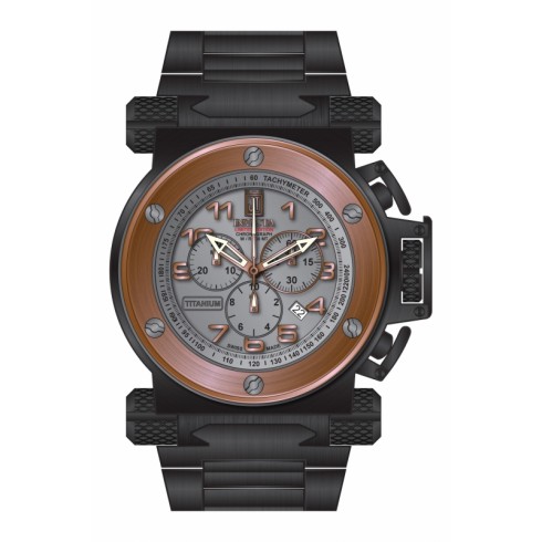 Invicta Jason Taylor Chronograph Grey Dial Black Ion-plated Men's Watch 14514 watches