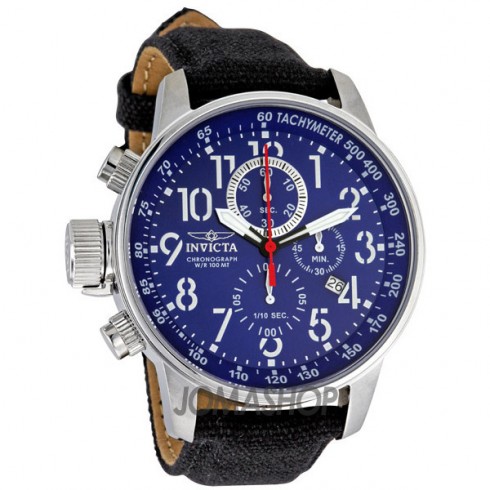 Invicta Lefty Force Chronograph Blue Dial Stainless Steel Men's Watch 1513 watches