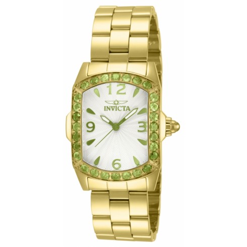 Invicta Lupah Green Crystal Gold-tone Ladies Watch 14130 watches
