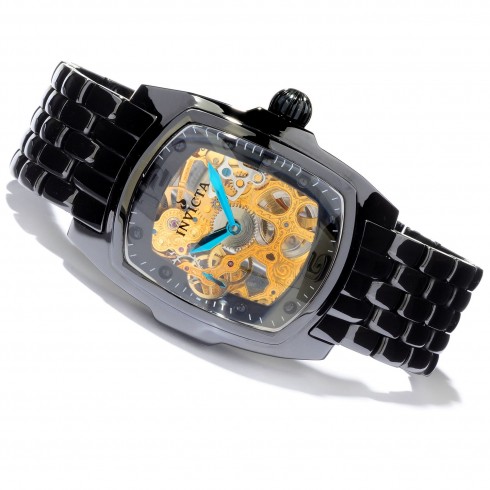 Invicta Lupah Mechanical Skeleton Ceramic Men's Watch 1113 watches