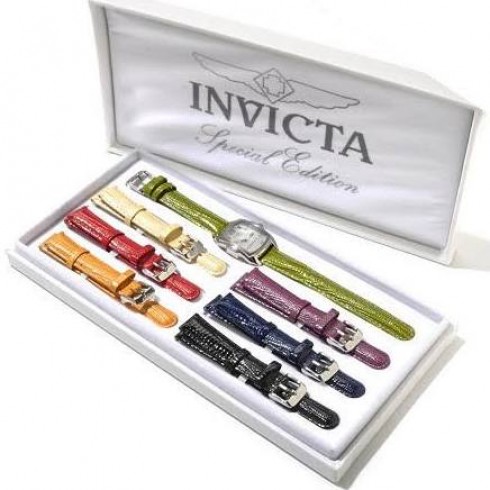 Invicta Lupah Mother of Pearl Dial Leather Ladies Watch 12634 watches