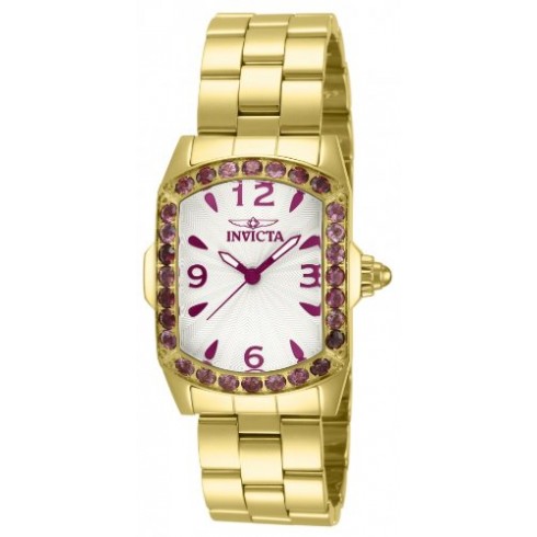 Invicta Lupah Purple Crystal Gold-tone Ladies Watch 14133 watches