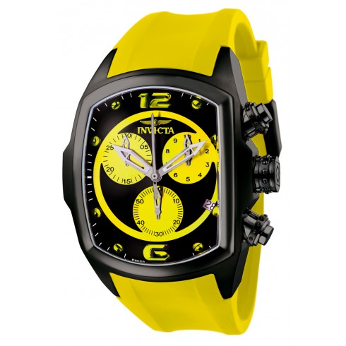 Invicta Lupah Revolution Chronograph Yellow Men's Watch 6726 watches