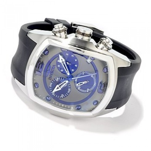 Invicta Lupah Revolution Collection Chronograph Black Polyurethane Men's Watch 6101 watches