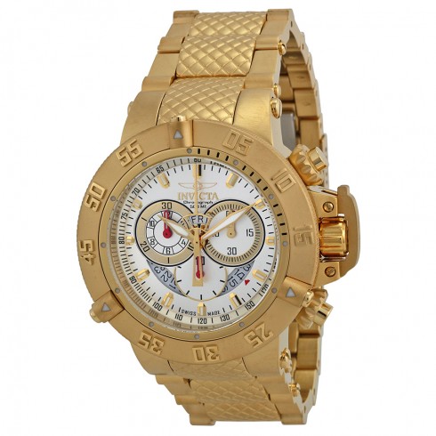 Invicta Men's Subaqua Noma III Collection Gold-Tone Chronograph Watch 5406 watches