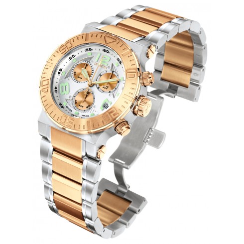 Invicta Men's Reserve Collection Chronograph 18k Rose Gold-Plated and Stainless Steel Watch 6755 watches