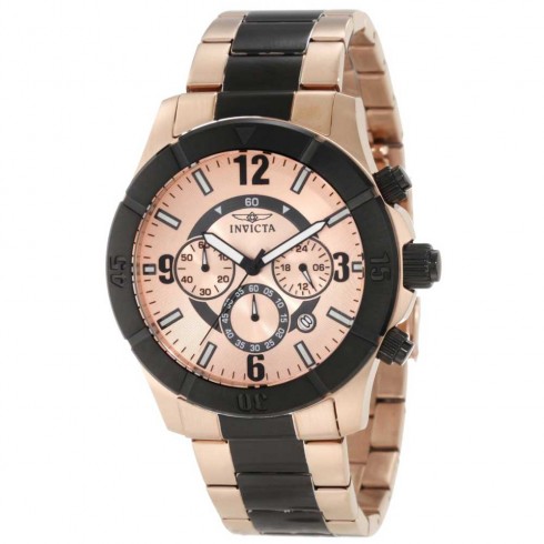 Invicta Men's Specialty Collection Chronograph Rose Dial Two-tone Men's Watch 1424 watches