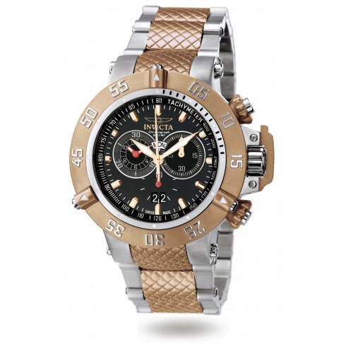 Invicta Men's Subaqua Noma Chronograph Black Dial Two-tone Men's Watch 4697 watches
