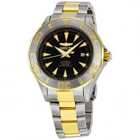 Invicta Ocean Ghost III Black Dial Two Tone Stainless Steel Men's Watch 7037 watches
