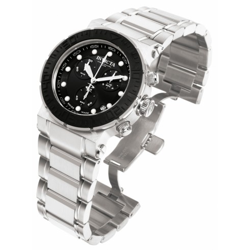 Invicta Ocean Reef Chronograph Black Dial Stainless Steel Men's Watch 1464 watches