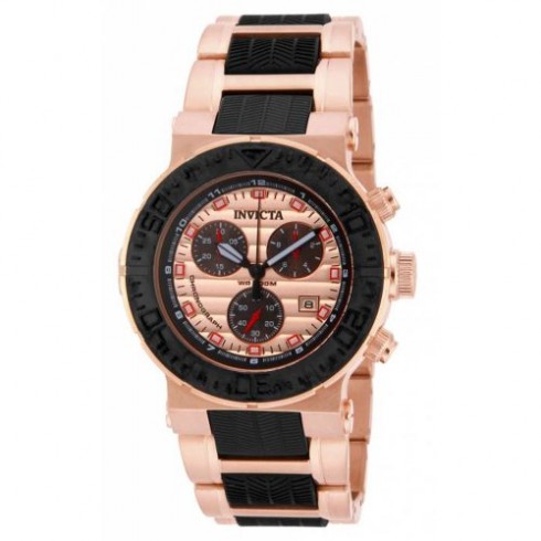 Invicta Ocean Reef Chronograph Rose Dial Two-tone Men's Watch 16864 watches