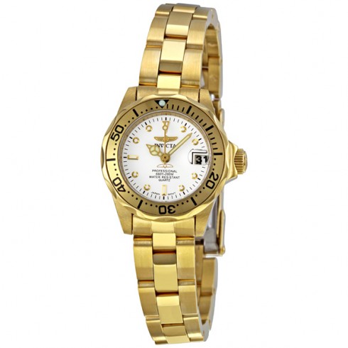Invicta Pro Diver 23kt Gold-plated Ladies Watch 8945 watches