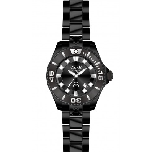 Invicta Pro Diver Automatic Black Dial Black Ion-plated Men's Watch 19811 watches