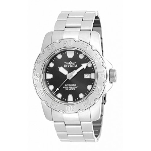 Invicta Pro Diver Automatic Black Dial Stainless Steel Men's Watch 17086 watches