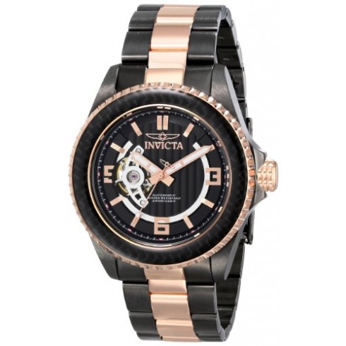 Invicta Pro Diver Automatic Black Dial Two-tone Men's Watch 15599 watches