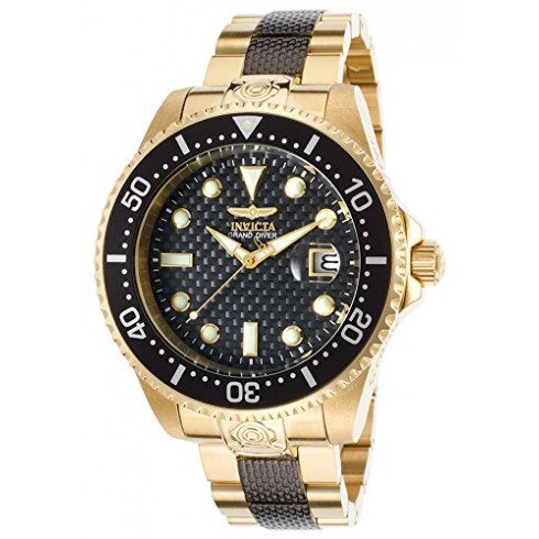 Invicta Pro Diver Automatic Black Dial Two-tone Men's Watch 20116 watches