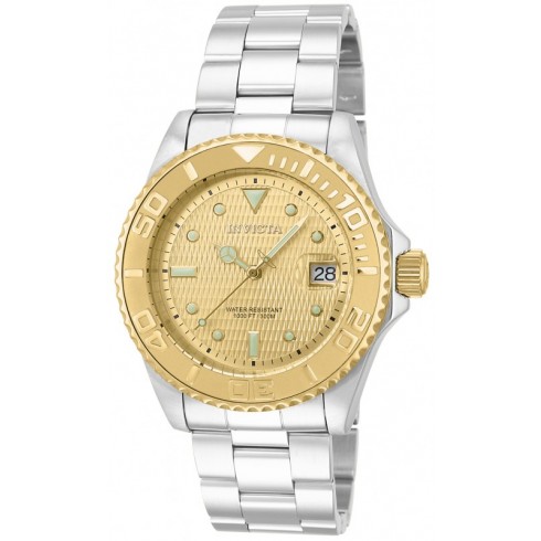 Replica Invicta Pro Diver Automatic Champagne Dial Stainless Steel Men's Watch 14756 Watch