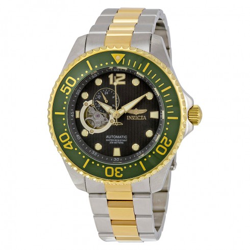 Invicta Pro Diver Automatic Grey Dial Two-tone Men's Watch 15405 watches