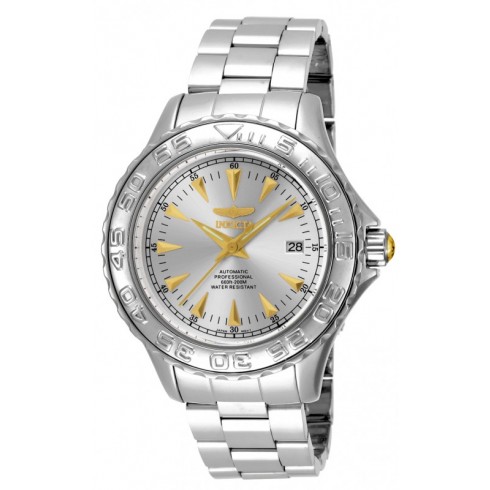 Invicta Pro Diver Automatic Silver Dial Stainless Steel Men's Watch 17584 watches