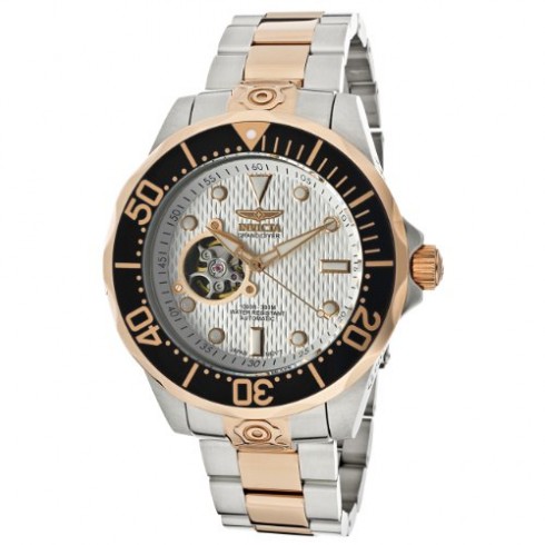 Invicta Pro Diver Automatic White Dial Two-tone Stainless Steel Men's Watch 13707 watches