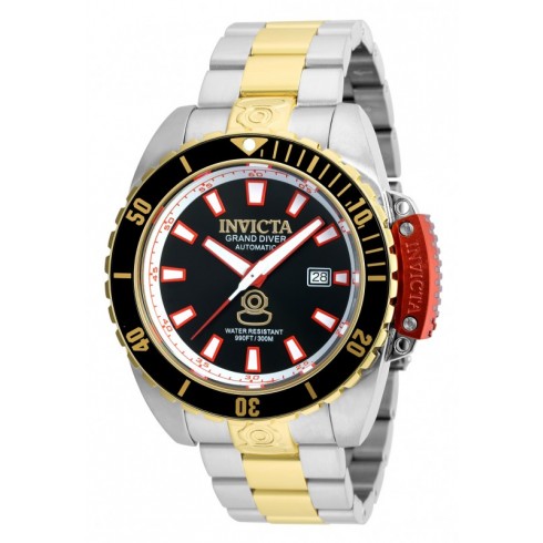 Invicta Pro Diver Black Dial Automatic Two-Tone Men's Watch 21380 watches