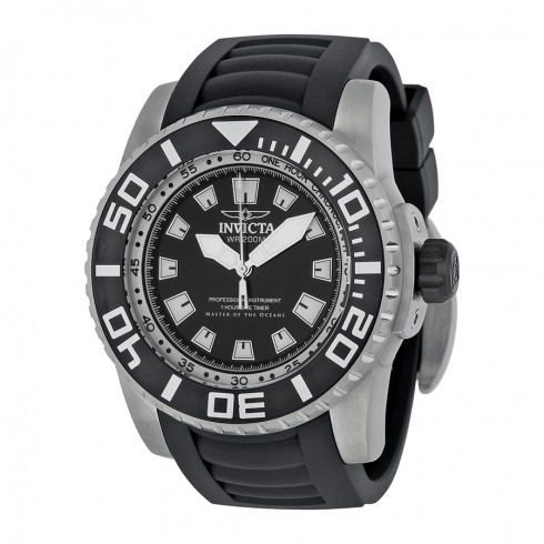 Invicta Pro Diver Black Dial Black Polyurethane Men's Watch 14660 watches