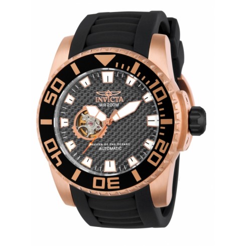 Invicta Pro Diver Black Dial Black Polyurethane Men's Watch 14684 watches