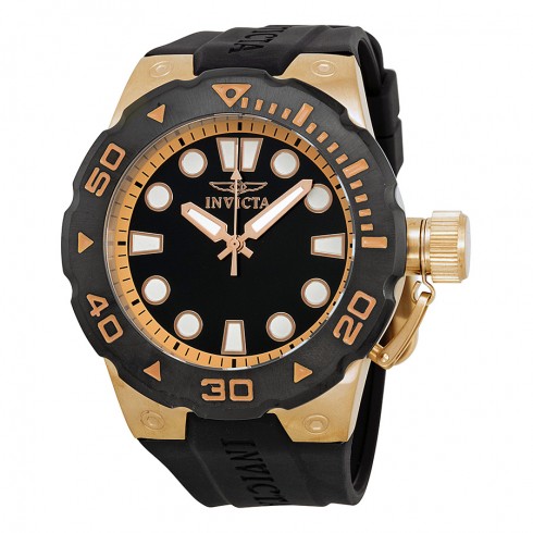 Invicta Pro Diver Black Dial Black Rubber Men's Watch 16136 watches