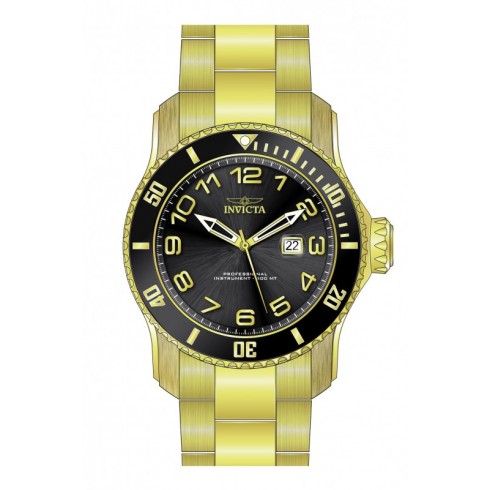 Invicta Pro Diver Black Dial Gold-plated Men's Watch 15346 watches