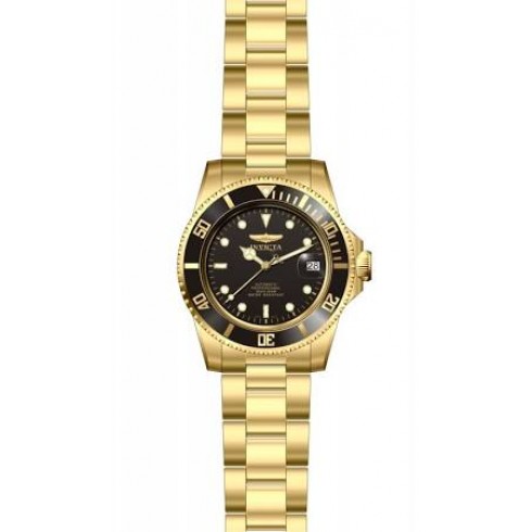 Invicta Pro Diver Black Dial Gold-plated Men's Watch 8929C watches