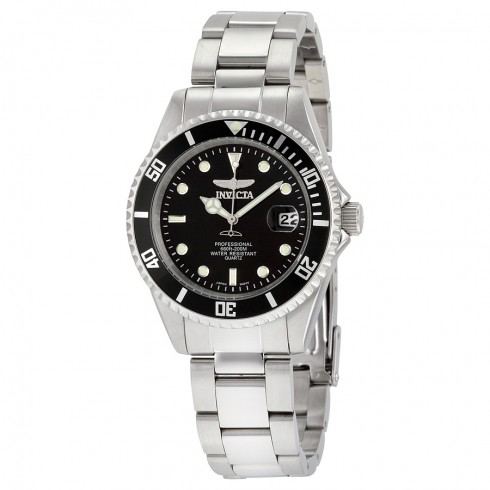 Invicta Pro Diver Black Dial Men's Stainless Steel Watch 8932OB watches