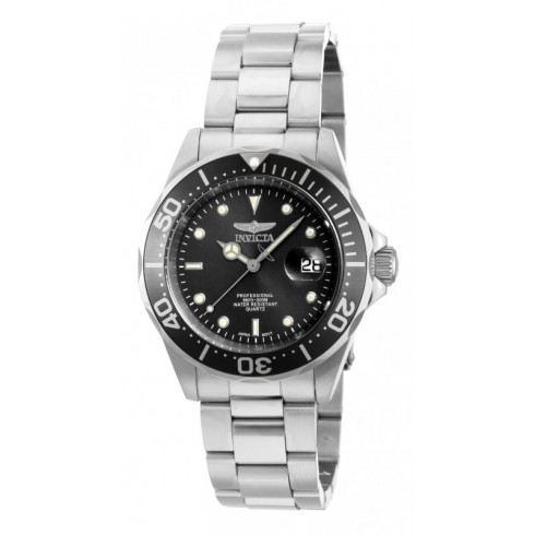 Invicta Pro Diver Black Dial Stainless Steel Men's Watch 14969 watches
