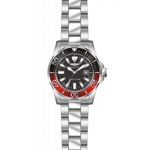 Invicta Pro Diver Black Dial Stainless Steel Men's Watch 15028 watches