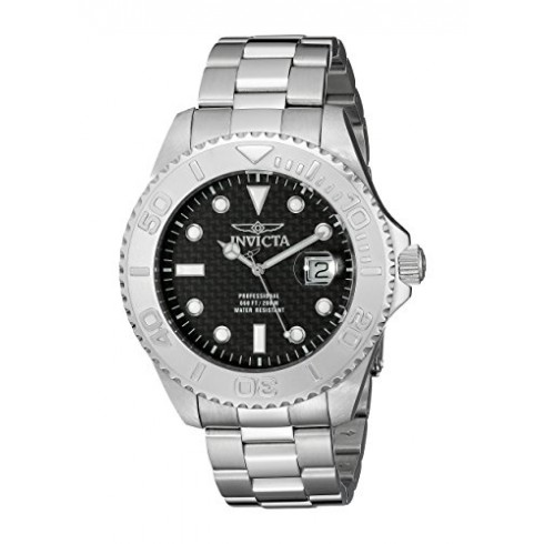 Invicta Pro Diver Black Dial Stainless Steel Men's Watch 15173 watches